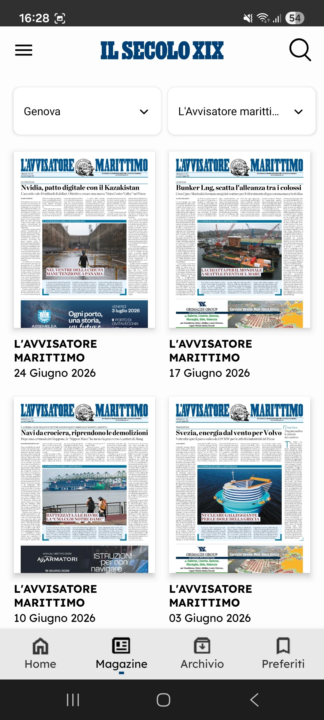 Il Secolo XIX screenshot